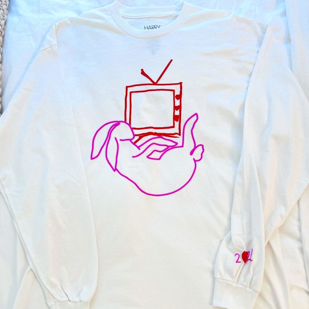 NWOT: Authentic Harry Styles "Love on Tour" Bunny Long Sleeve